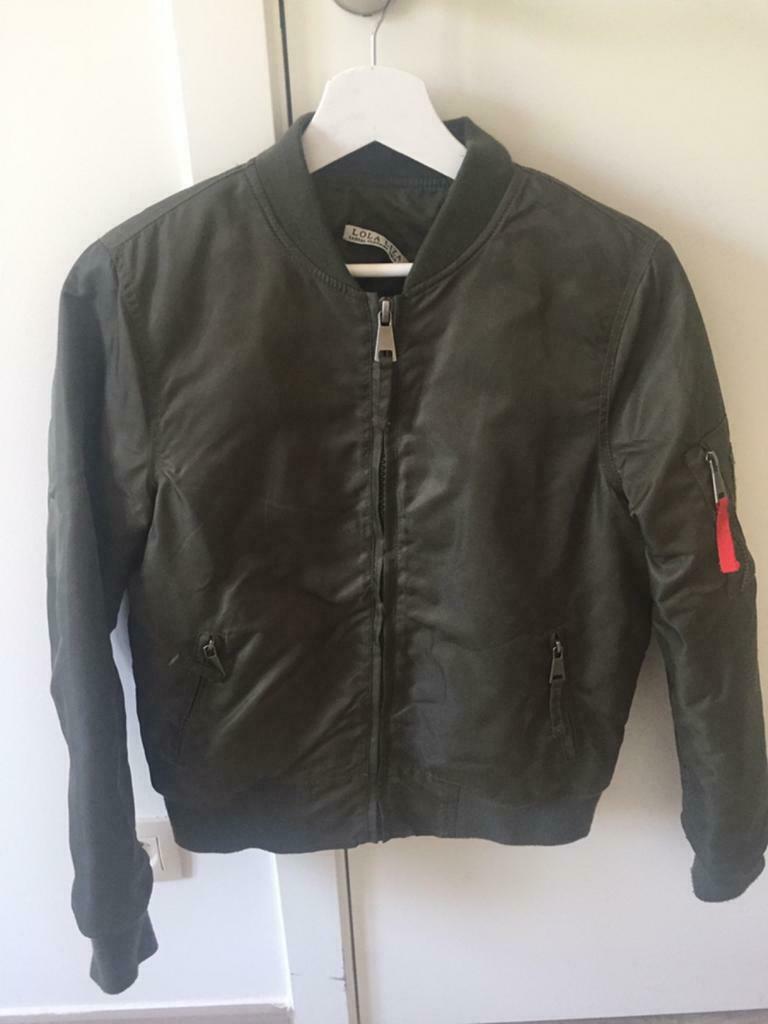 Bomber Jack LolaLiza Maat XXS Khaki, Ophalen of Verzenden, Zo goed als nieuw, Maat 34 (XS) of kleiner, Overige kleuren