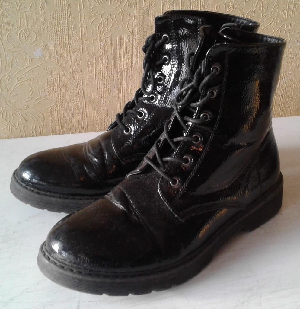 Bottines noires taille 40, Neuf, Enlèvement, Boots et Botinnes, Noir