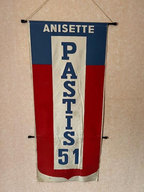 Vaandel, vlag Pastis 51, Verzamelen, Merken en Reclamevoorwerpen, Ophalen