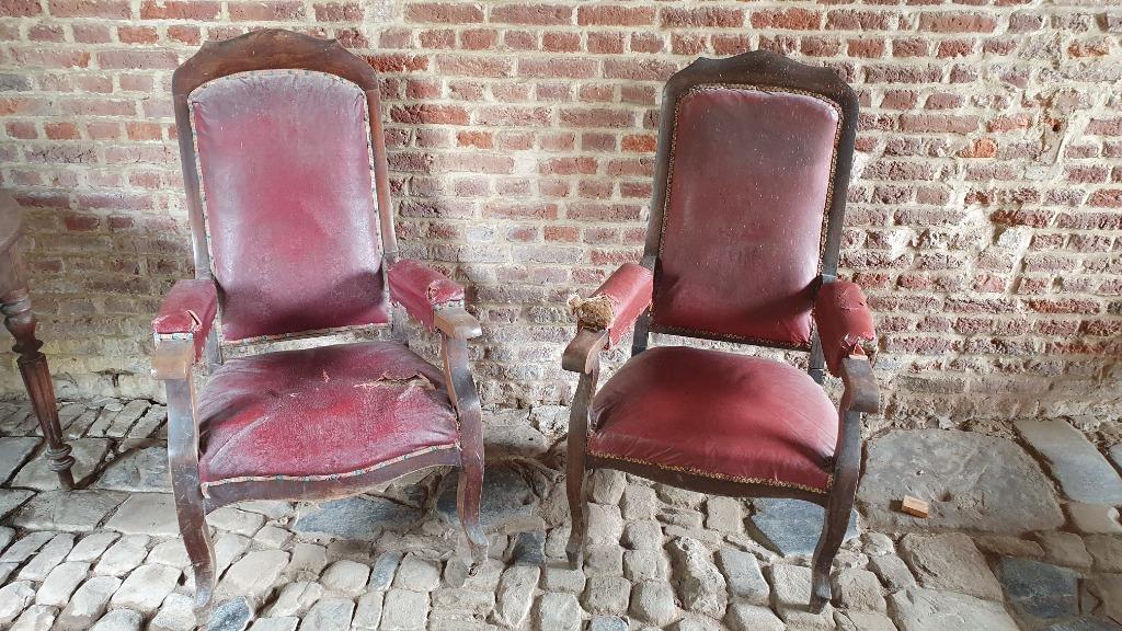 Fauteuils Voltaire, Ophalen, Gebruikt, 75 tot 100 cm, 50 tot 75 cm