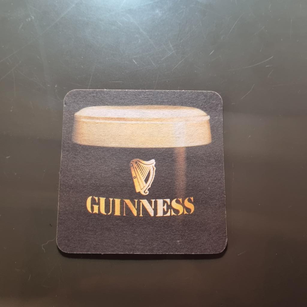 Sous Bock Guinness (modèle 11), Ophalen of Verzenden, Gebruikt, Viltje(s), Overige merken
