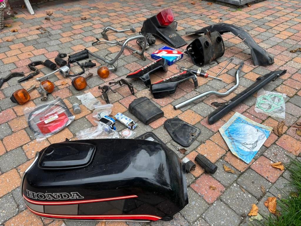 Onderdelen honda cb125 twin, Ophalen