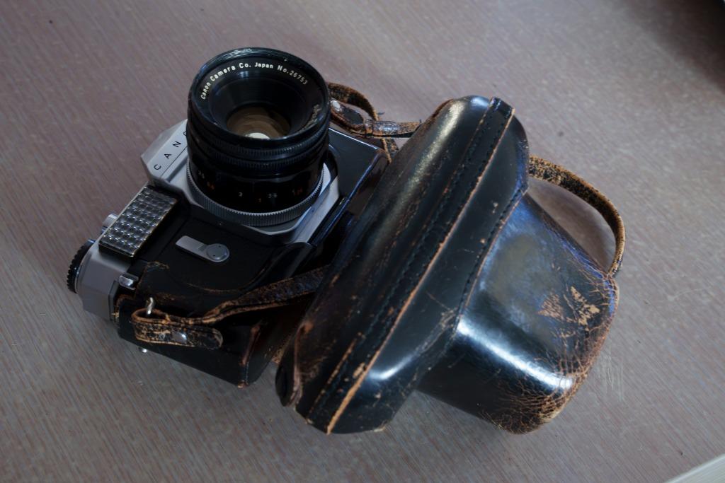 Canon Canonflex RM avec son objectif 50mm f/1.8 monture QL, Enlèvement ou Envoi, Utilisé, Reflex miroir, Canon