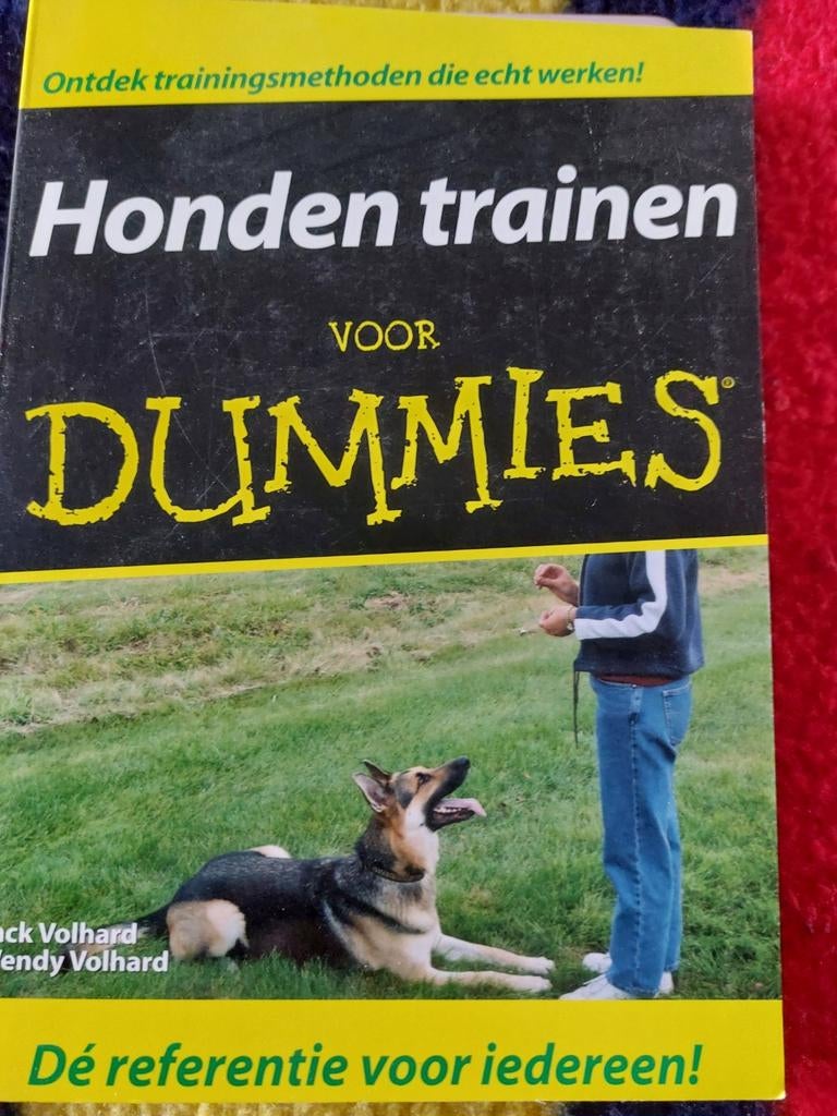 Honden training voor dummies (330 blz), Enlèvement, Comme neuf, Chiens