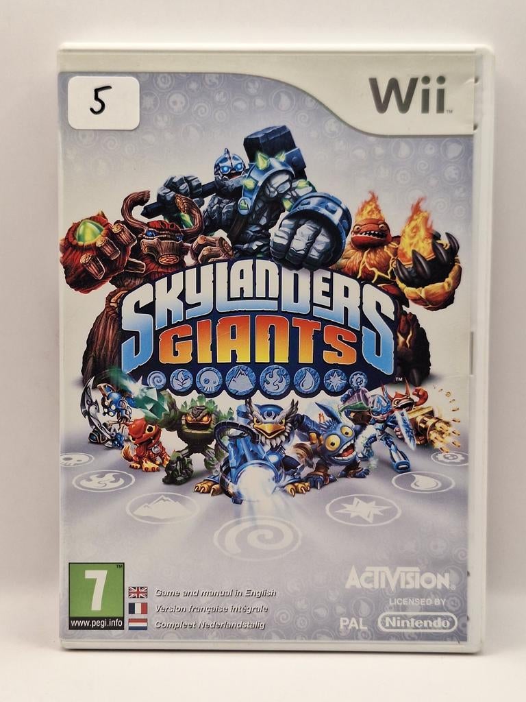 Skylanders: Giants Wii, Gebruikt, 2 spelers, Ophalen of Verzenden, Vanaf 7 jaar