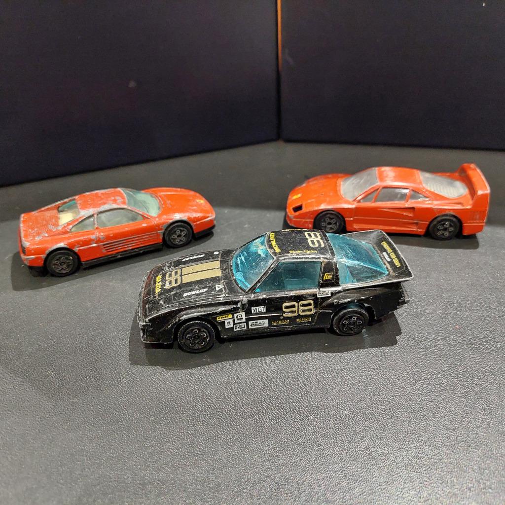 BURAGO - mazda RX7 + 2 Ferrari, Enlèvement ou Envoi, Utilisé, Voiture, Autres marques