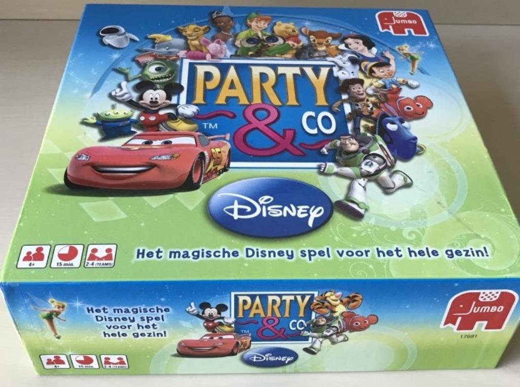 Party & Co Disney, Hobby en Vrije tijd, Een of twee spelers, Ophalen, Gebruikt, Jumbo