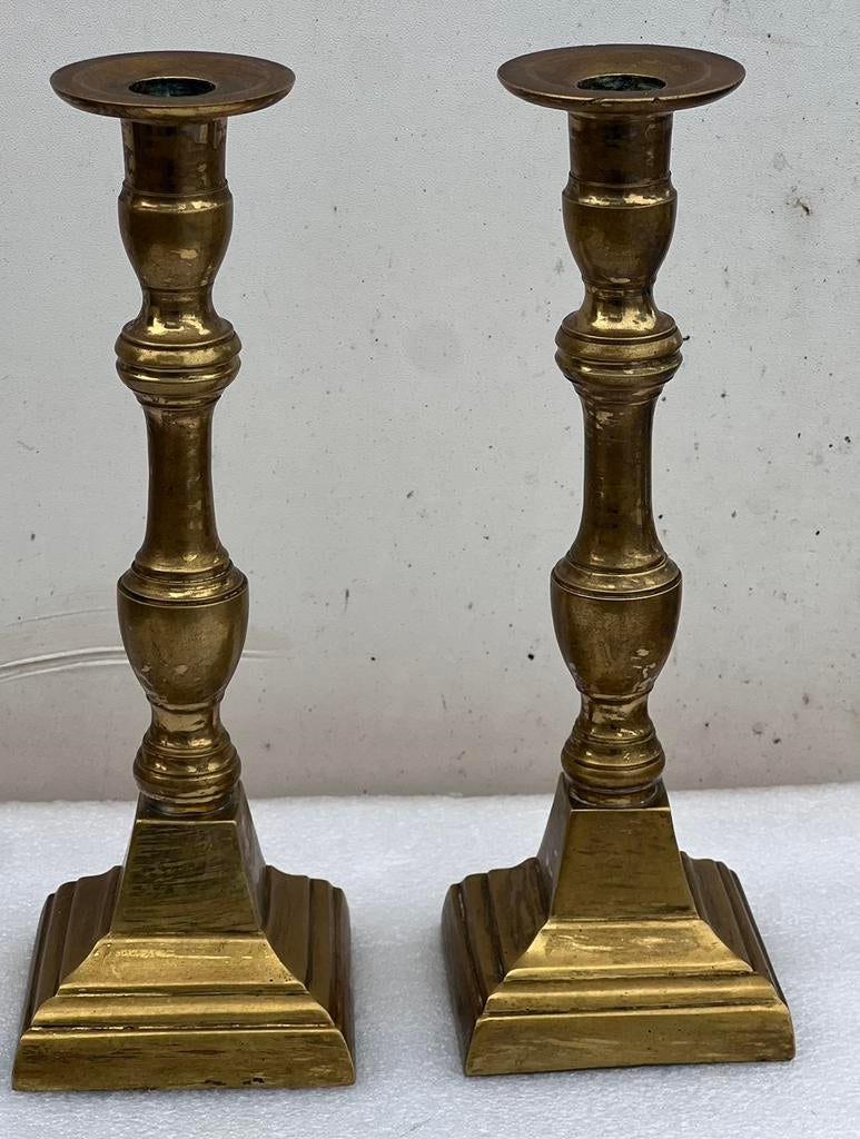 Bougoirs laiton, Ophalen, Koper of Brons