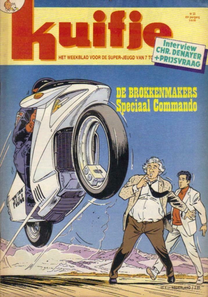 Weekblad Kuifje van 5-6-1990, 45ste Jaargang, Nummer 23, Enlèvement ou Envoi, Utilisé, Plusieurs comics, Europe
