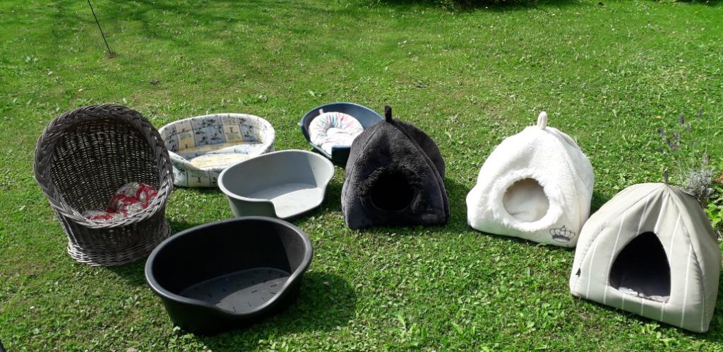 ensemble de 7 paniers pour chiens et chats, Animaux & Accessoires, Paniers pour chats, Enlèvement, Utilisé, Autre
