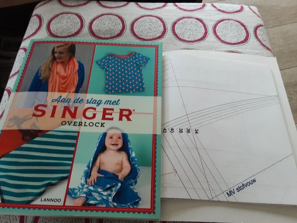 Aan de slag met singer overlock, Ophalen of Verzenden