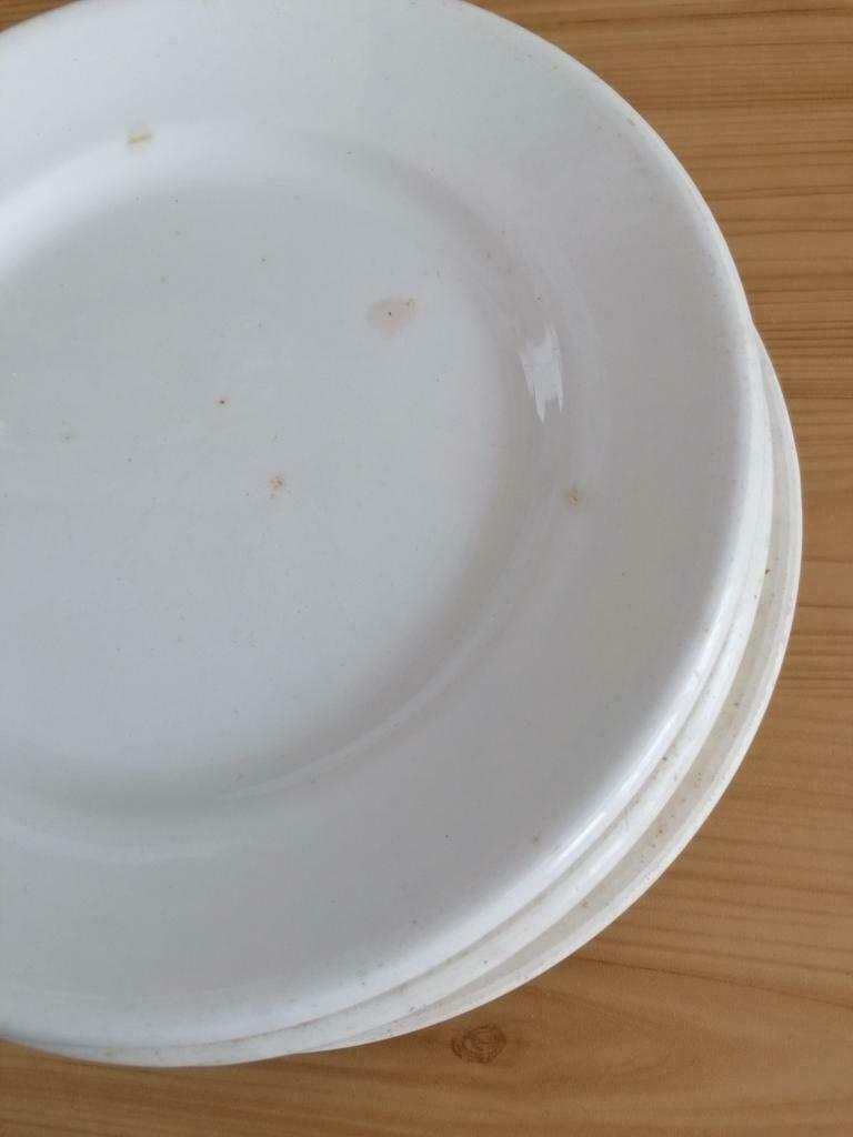Voir faïences 🇫🇷 assiettes épaisses "la coupole" Paris, Enlèvement