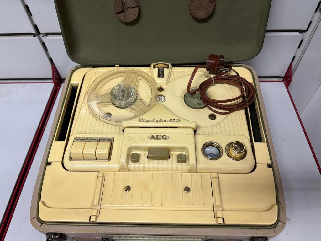 AEG Magnetophon KL 65 - 50 vintage bandrecorder, Audio, Tv en Foto, Bandrecorder, Ophalen, Bandrecorder
