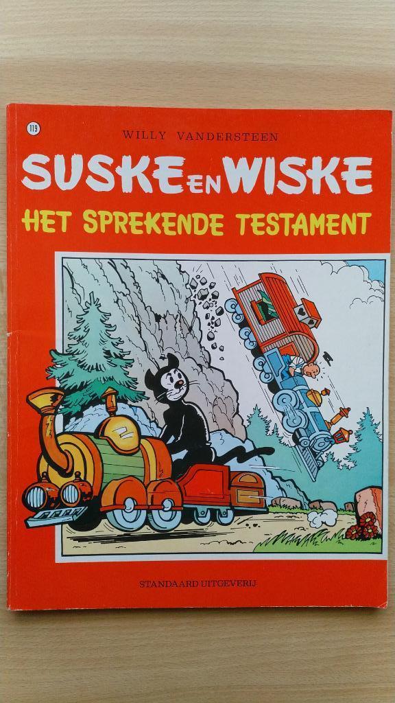 Suske en Wiske 119 - Het Sprekende Testament (1985), Boeken, Stripverhalen, Eén stripboek, Ophalen of Verzenden, Gelezen