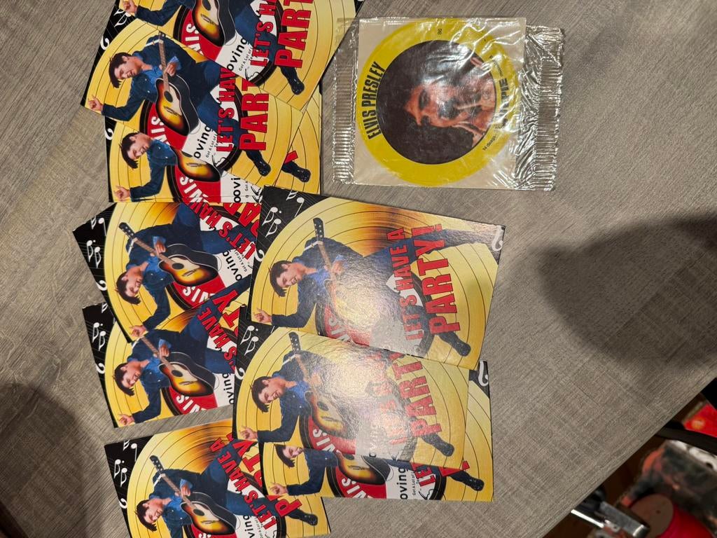Kaartjes en klever van elvis. 0,50 cent voor alles., Tickets en Kaartjes