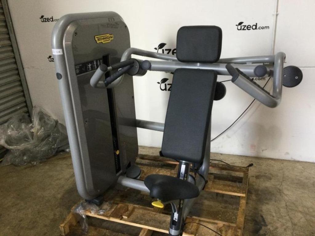 Technogym Element Shoulder Press, Sports & Fitness, Équipement de fitness, Enlèvement ou Envoi, Utilisé, Bras