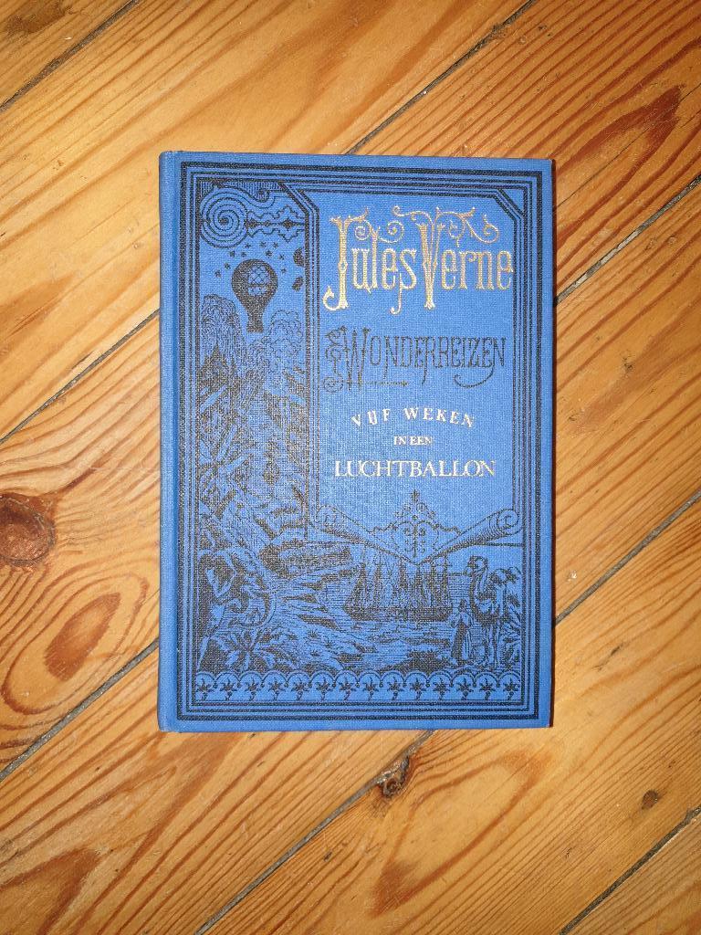 boek Yules Verne vijf weken in een luchtballon, Ophalen of Verzenden, Gelezen, Yules Verne