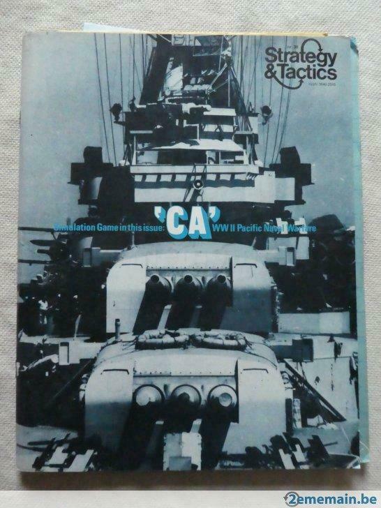 Revue-jeu "Strategy & Tactics" N°38 (mai 73), Boeken, Oorlog en Militair, Nieuw
