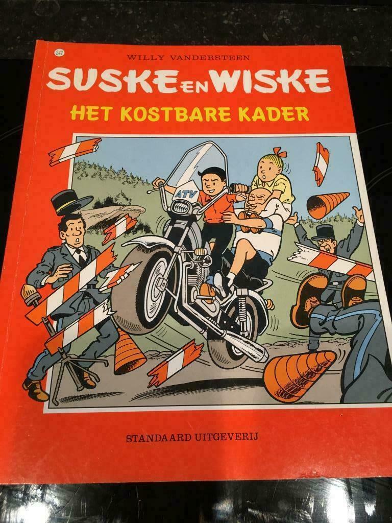 SUSKE EN WISKE nr 247  1 ste druk, Willy Vandersteen, Eén stripboek, Ophalen of Verzenden, Zo goed als nieuw
