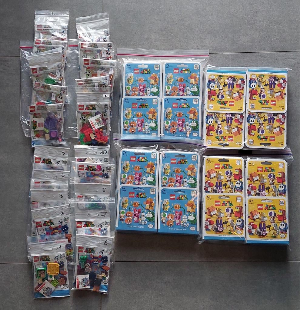 Lego Super Mario Minifigs 71386, 71394, 71413 en 71410, Enfants & Bébés, Jouets | Duplo & Lego, Lego, Enlèvement ou Envoi