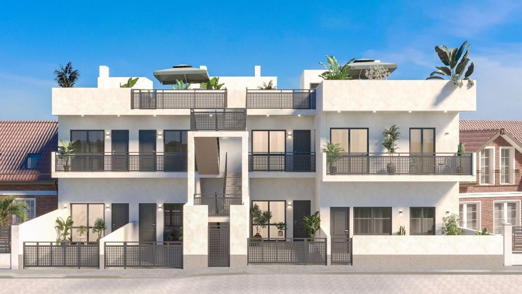 CC0621N - Nieuwe appartementen met zwembad in Hondon, Immo, Dorp, Spanje, 2 kamers, Appartement