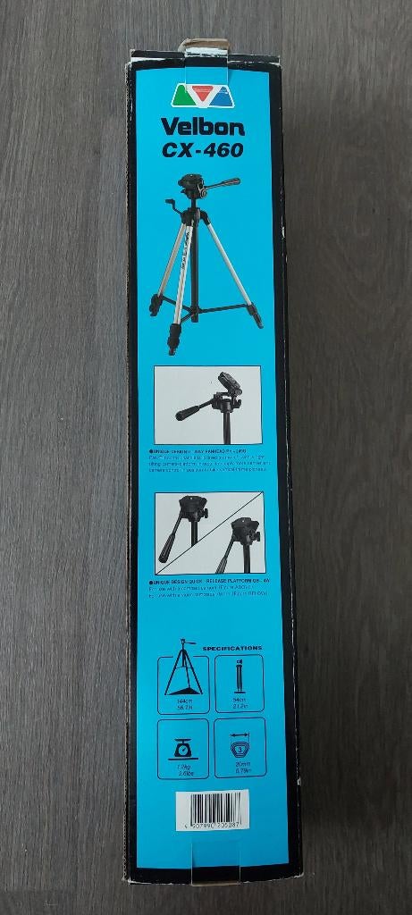 Statief foto video in goede staat, Ophalen of Verzenden, Zo goed als nieuw, Minder dan 150 cm, Driepoot