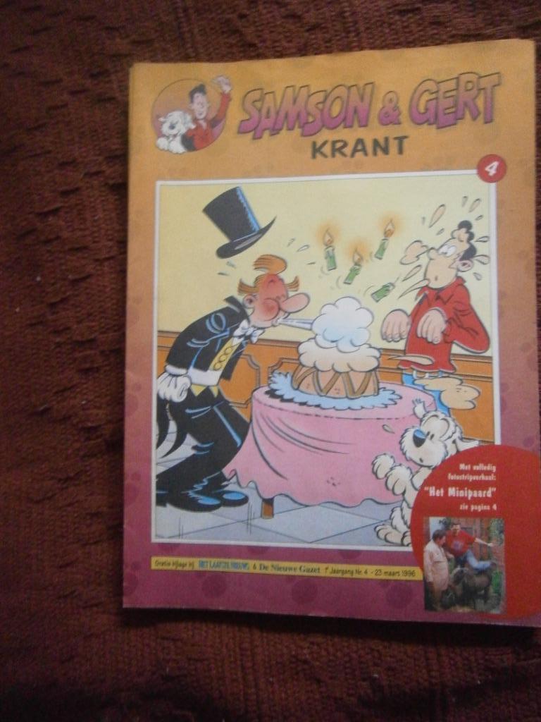 Samson & Gert, Ophalen, Gelezen, Krant