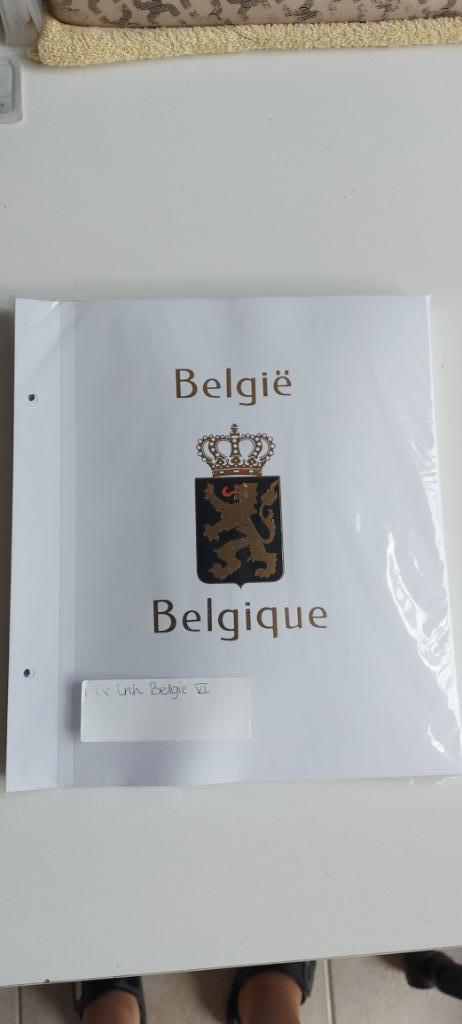 aanvulling DAVO luxe bladen België DAVO volume VI, Postzegels en Munten, Ophalen of Verzenden, Verzamelalbum