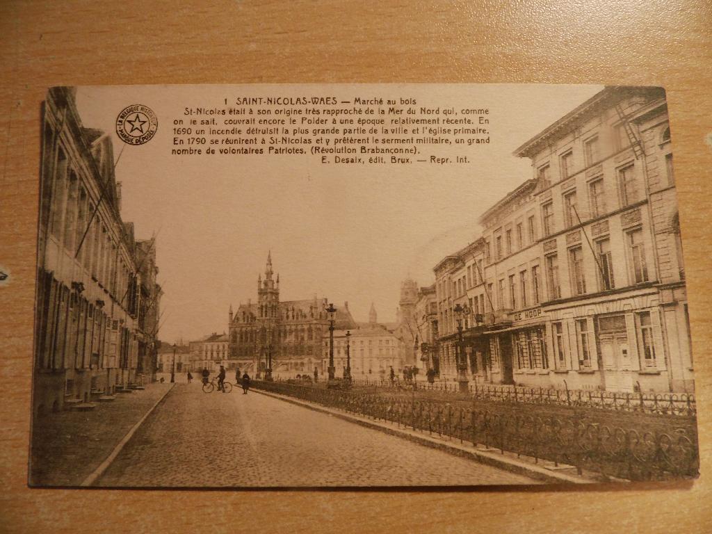 postkaart Sint-Niklaas, Enlèvement ou Envoi, Avant 1920, Non affranchie, Flandre Orientale