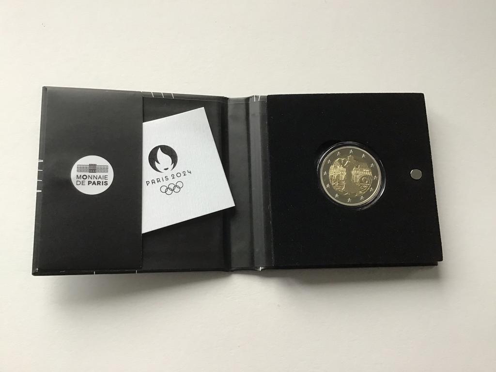 Frankrijk 2 euro 2023  Proof JO Paris, Postzegels en Munten, Munten | Europa | Euromunten, Ophalen of Verzenden, Frankrijk, 2 euro