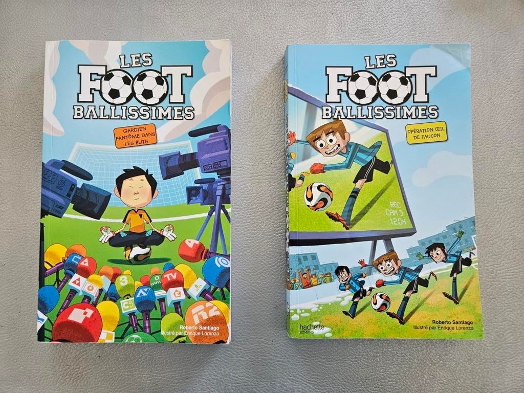Les footballissimes tomes 3 et 4. Livres en très bon état., Livres, Enlèvement ou Envoi, Fiction général