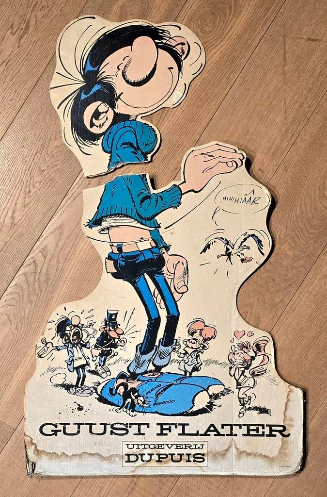 Gustave Flater, Enlèvement, Gaston ou Spirou, Utilisé, Image, Affiche ou Autocollant