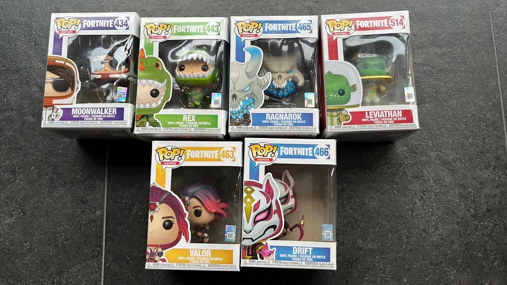 Funko POP Fortnite 434, 465, 514, 463 & 466