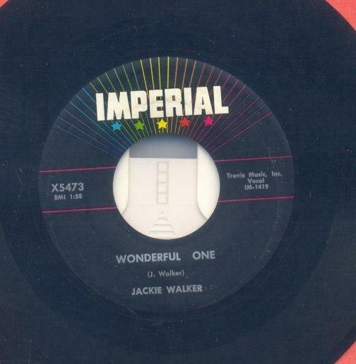Jackie Walker – Wonderful One / Peggy Sue  – Single – 45 rpm, Ophalen of Verzenden, Gebruikt
