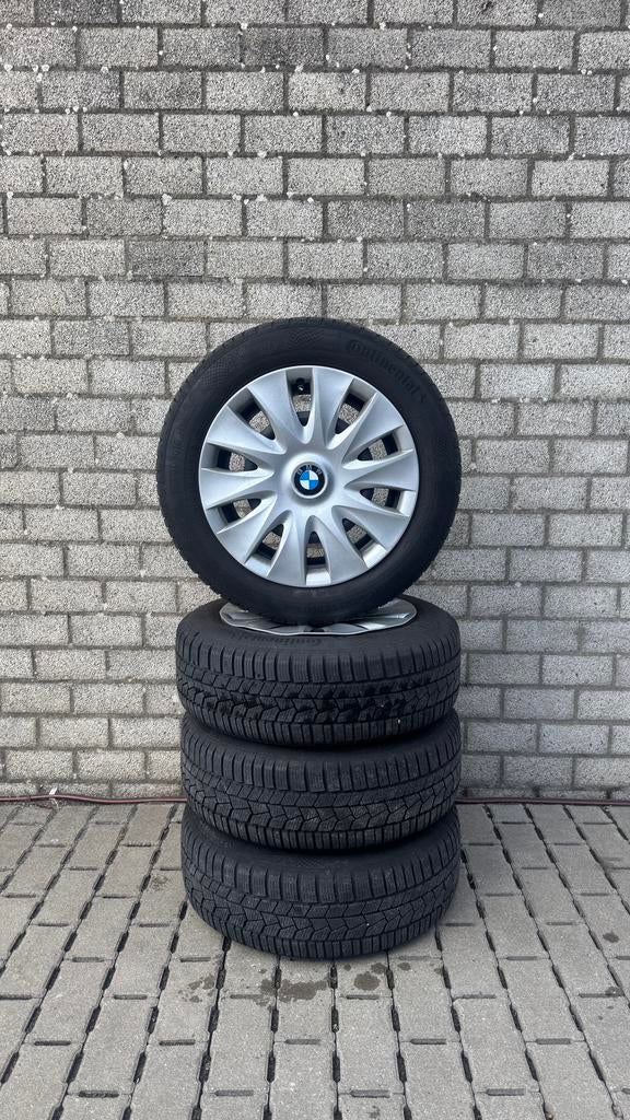 Pneus d'hiver sur jantes en acier provenant de BMW série 1, Pneus hiver, 16 pouces, Véhicule de tourisme, Enlèvement