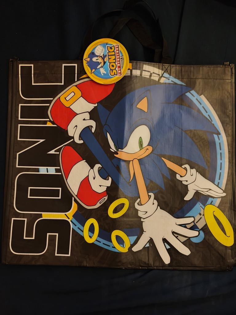 Sac de course Sonic - neuf, Ophalen of Verzenden, Nieuw, Zwart, Shopper