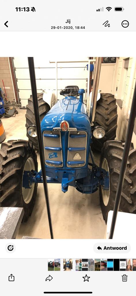 Fordson major 4cilinder 4x4 Roadlesss, Tuin en Terras, Ophalen, Zo goed als nieuw