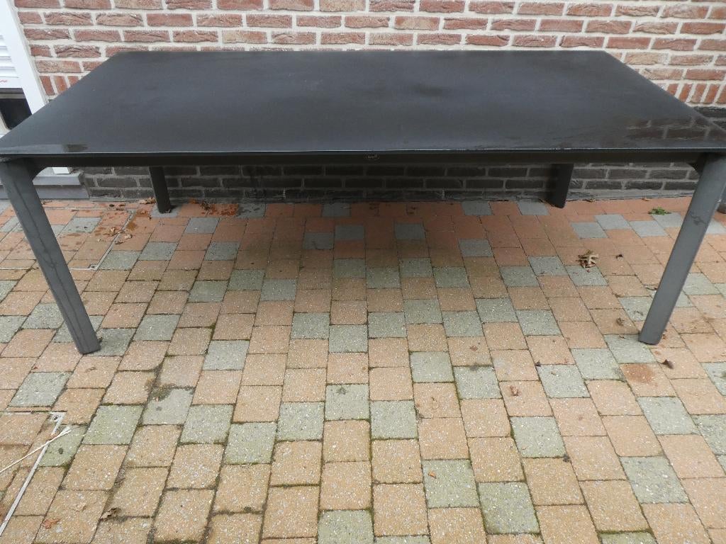 tuintafel met stoelen, Ophalen, Gebruikt, Rechthoekig