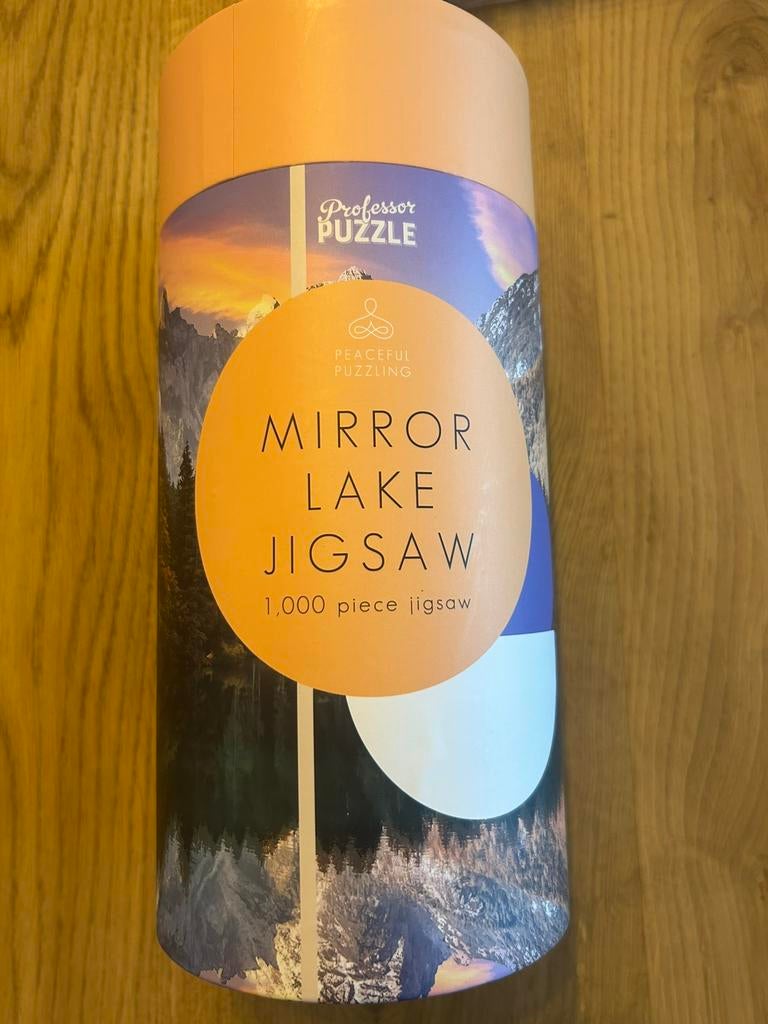 Puzzel mirror lake jigsaw, Ophalen, 500 t/m 1500 stukjes, Nieuw, Legpuzzel