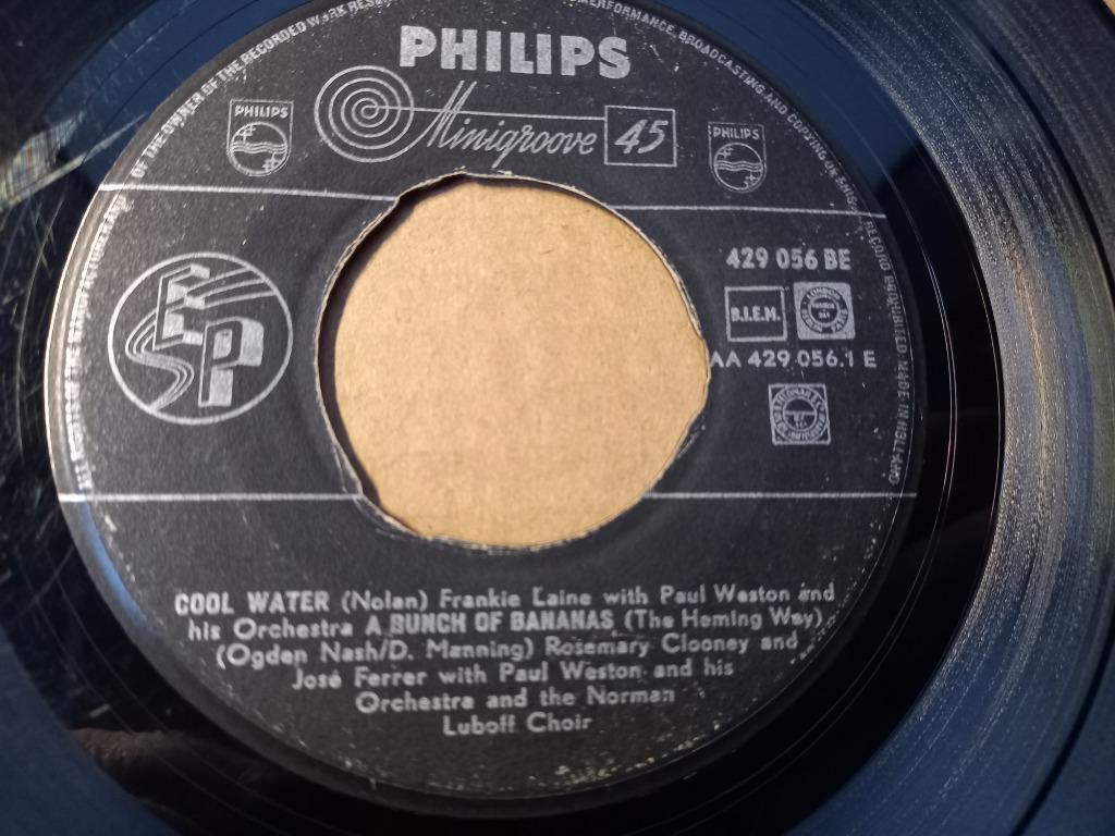 Franky Laine, Rosemary Clooney, Johnnie Ray, Doris Day, EP, Enlèvement ou Envoi, 7 pouces, Pop, EP