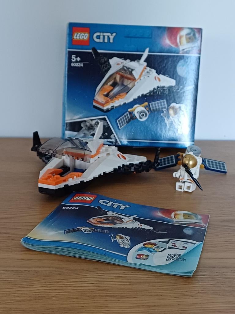 Lego 60224 Space shuttle met satelliet, Kinderen en Baby's, Speelgoed | Duplo en Lego, Ophalen, Lego