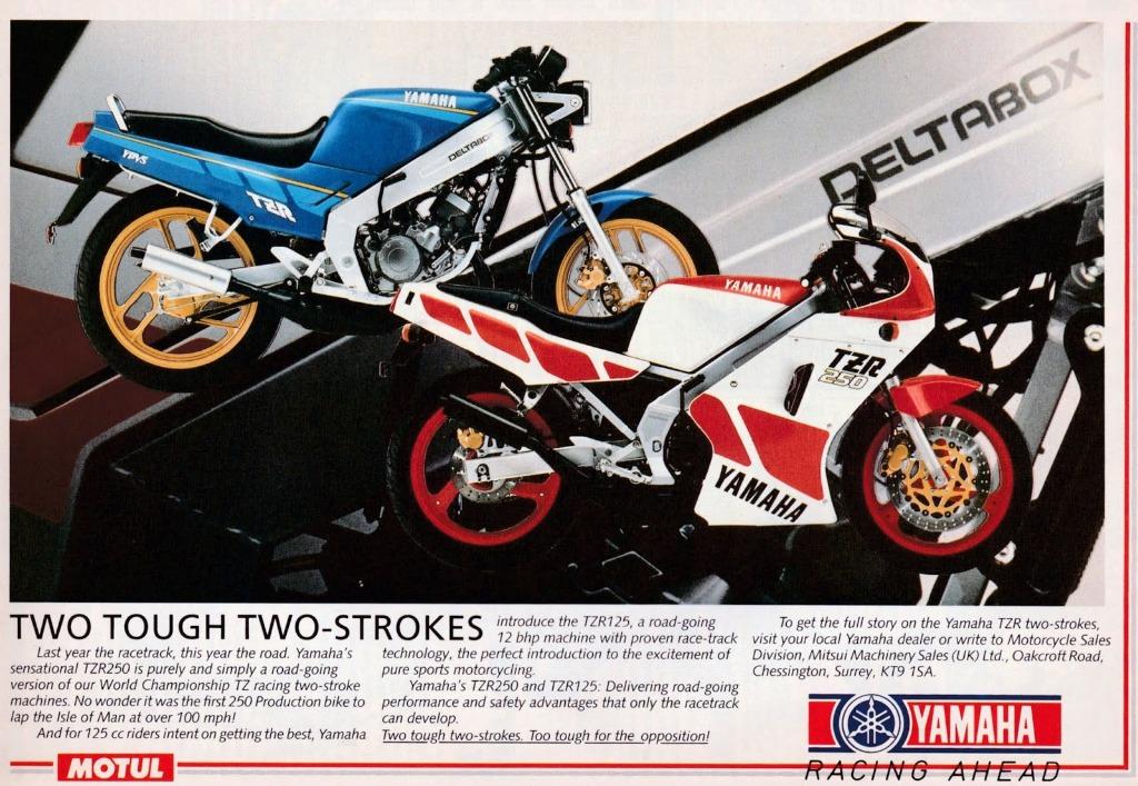 ZOEK Yamaha TZR 125 2RL/ 2RH/2RJ/ 2RK (1987-1990), 1 cilinder, 12 t/m 35 kW, Sport, Particulier