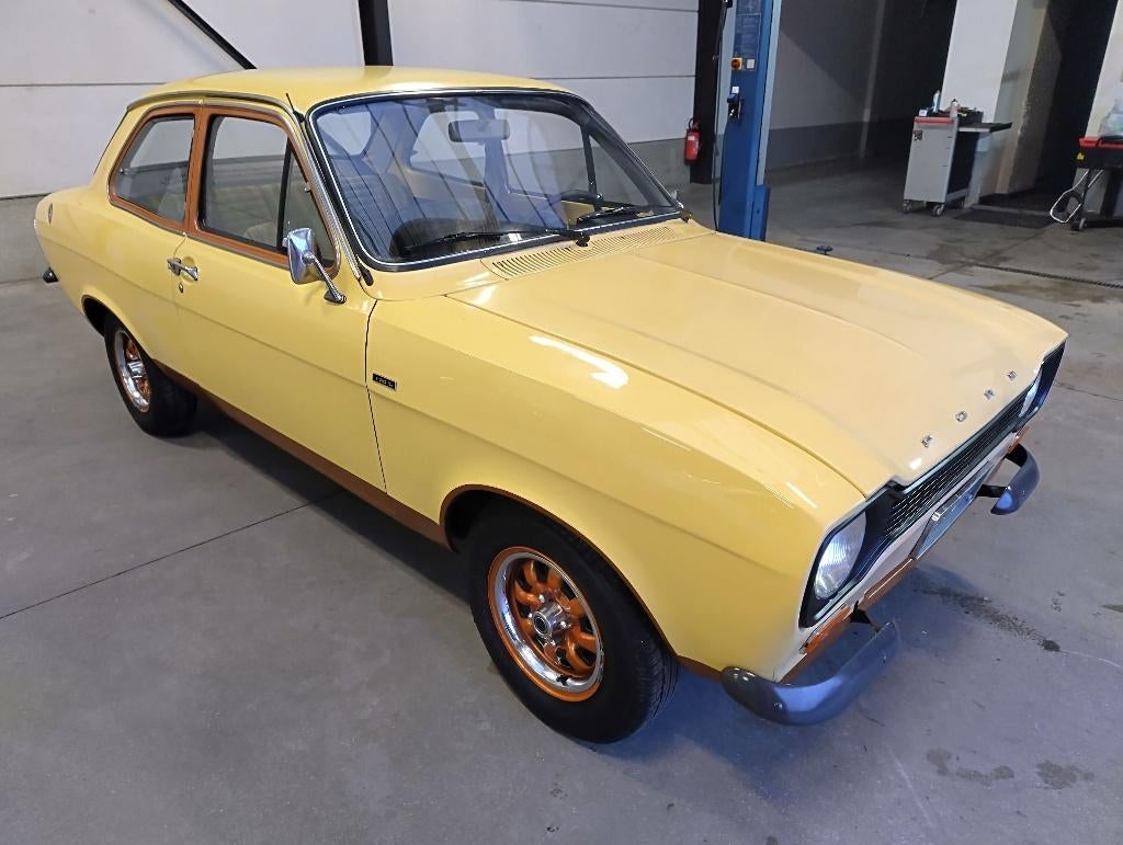 FORD ESCORT MK1 2-DEURS SUNSHINE EDITION, Auto's, Ford, Handgeschakeld, 760 kg, 2 deurs, 45 kW