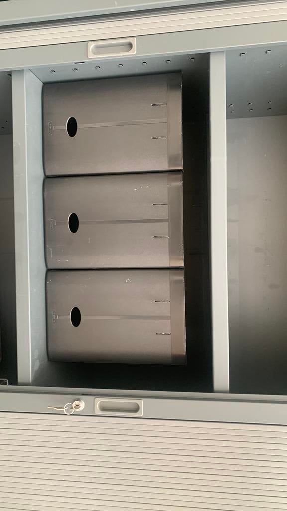 Esselte decorack plus 3-delige dossierhouder staand - 4 st, Ophalen, Zo goed als nieuw