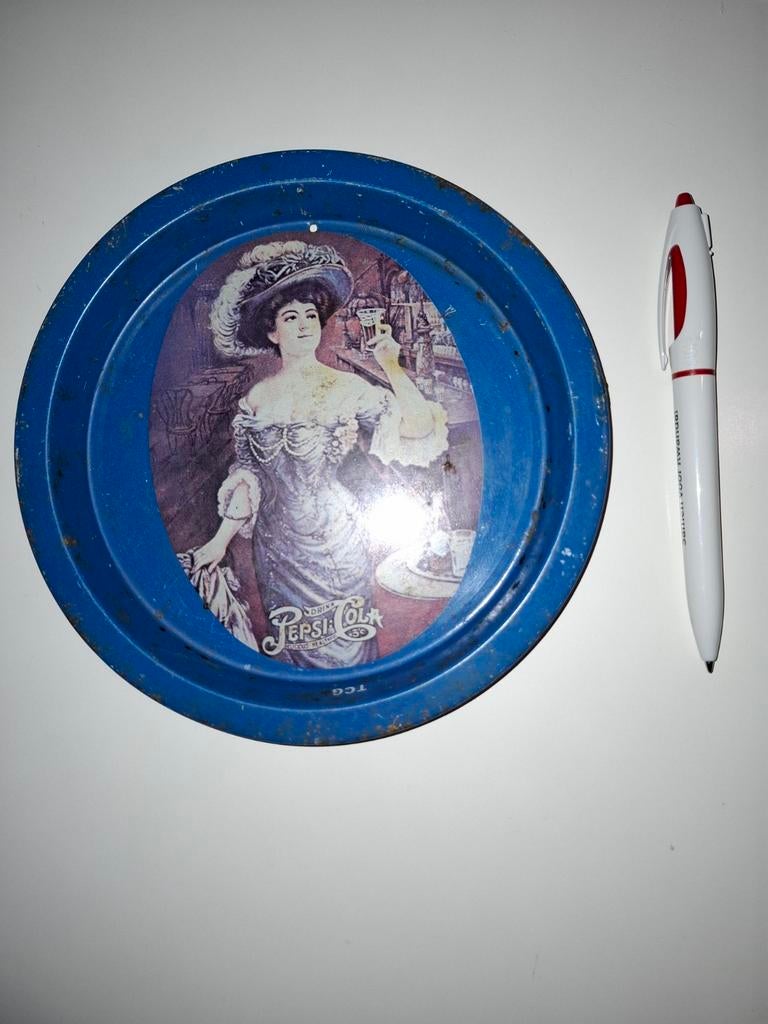 Pepsi Cola : vintage tip tray, Verzenden, Zo goed als nieuw