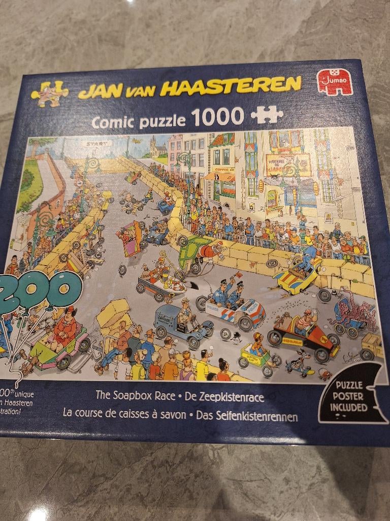 Puzzels 1000 stuks, Ophalen, 500 t/m 1500 stukjes, Zo goed als nieuw, Legpuzzel