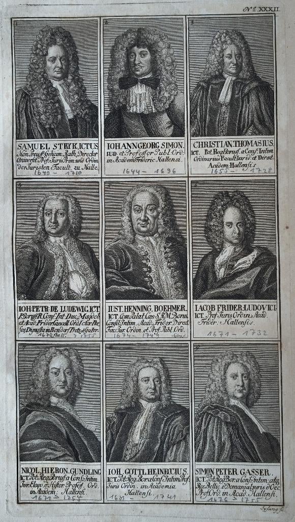 gravure sur cuivre - juristes et professeurs, Enlèvement ou Envoi