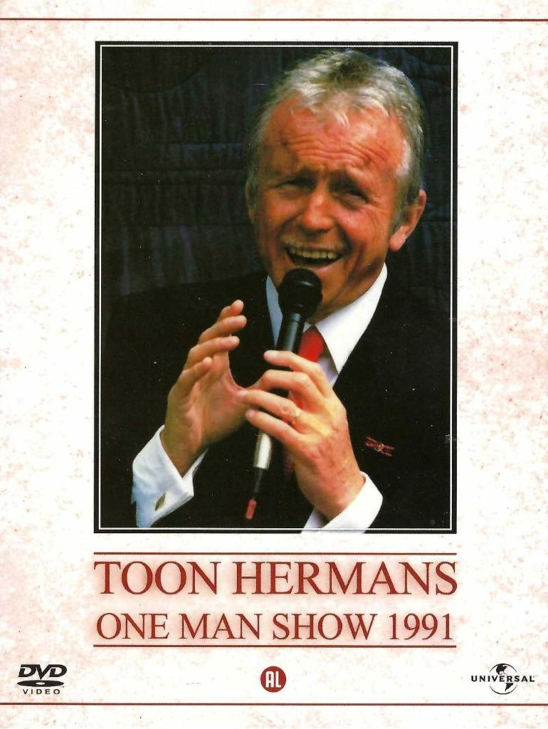 DVD - Toon Hermans One Man Show 1991, Cd's en Dvd's, Alle leeftijden, Ophalen of Verzenden, Nieuw in verpakking, Stand-up of Theatershow