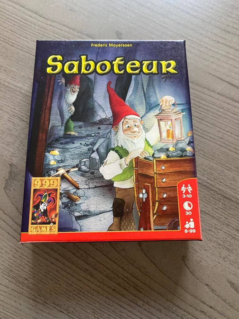 Saboteur basisspel, Ophalen, Zo goed als nieuw