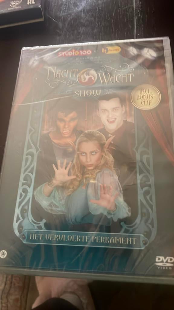Dvd nachtwacht show nieuw, Cd's en Dvd's, Dvd's | Kinderen en Jeugd, Ophalen of Verzenden, Zo goed als nieuw